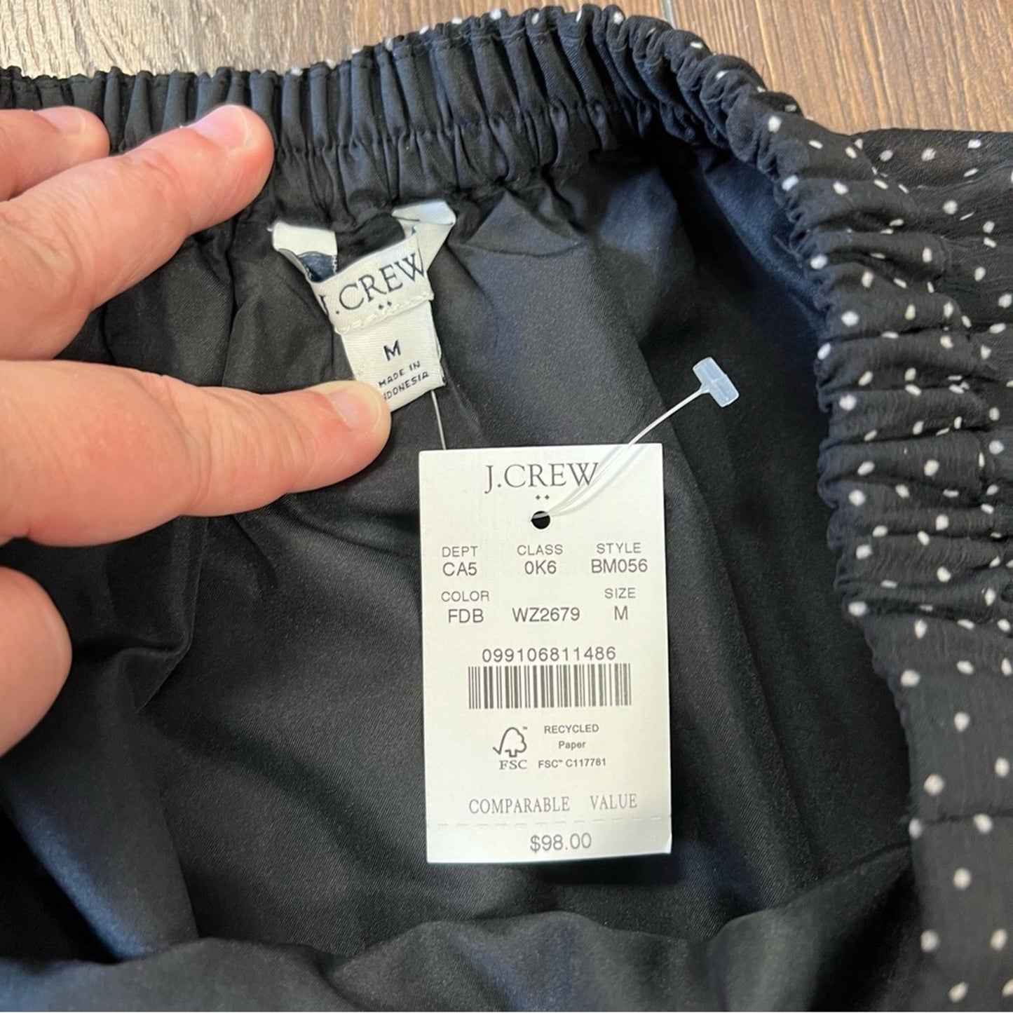 🆕 J.Crew Factory Women's Ruffle Tiered Midi Skirt SZ MED