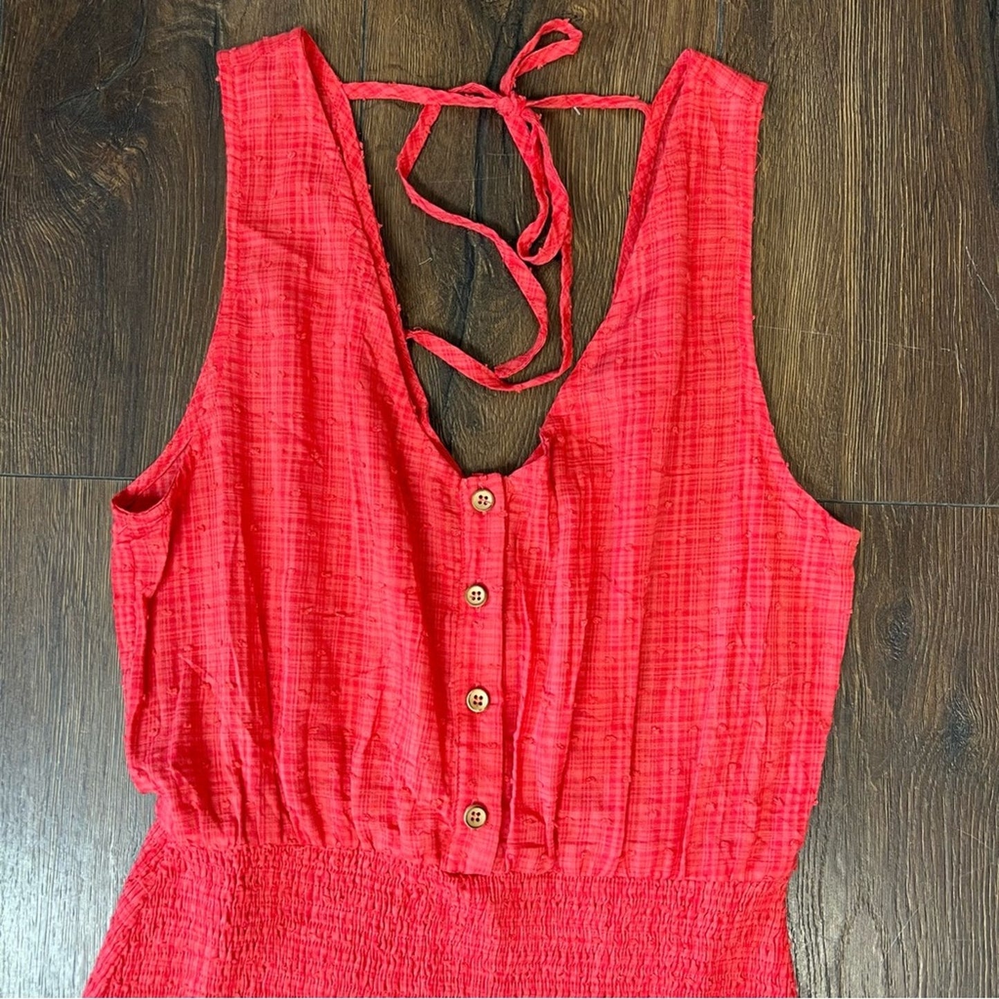 Promesa button front mini dress SZ SM
