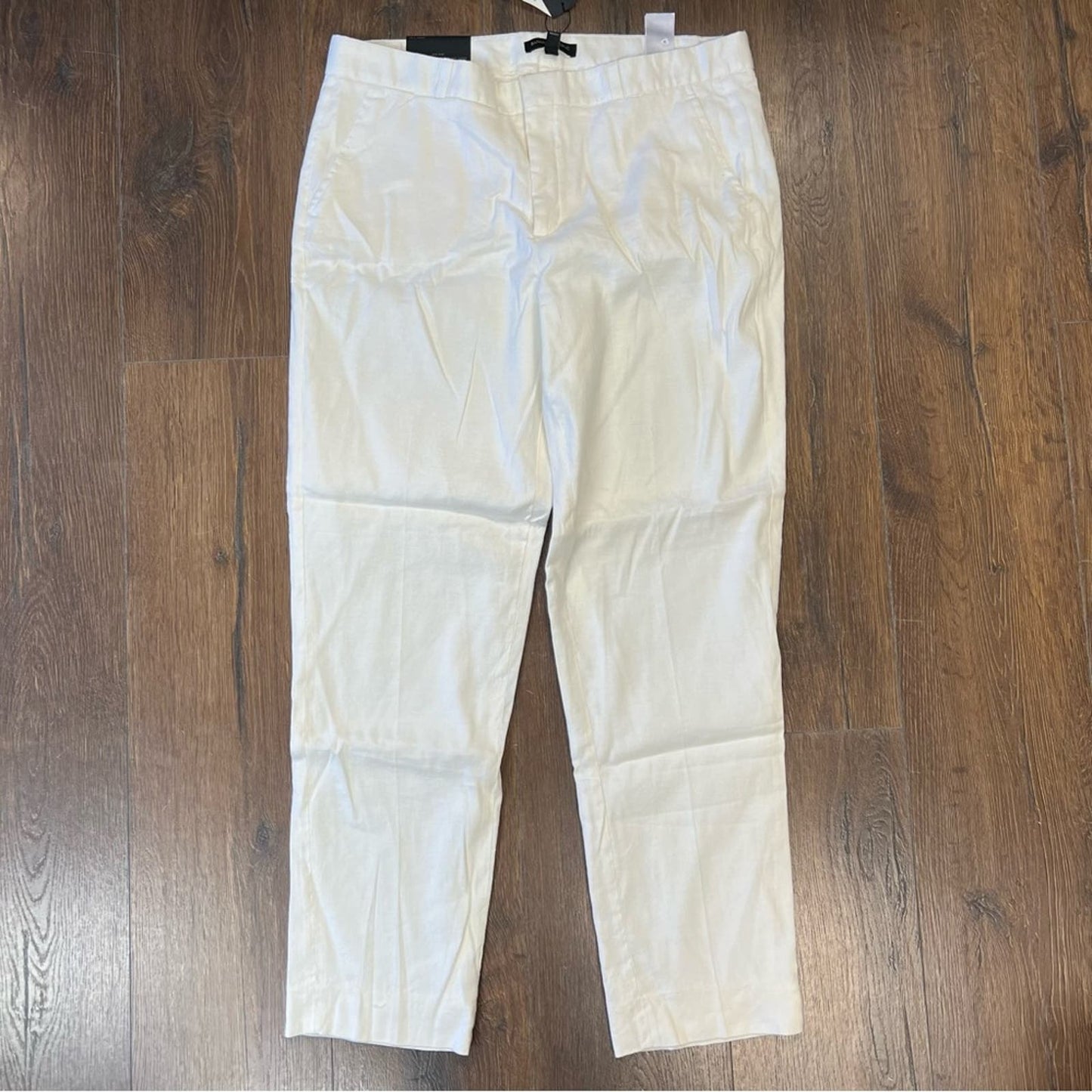 🆕 banana republic, white Avery cropped trouser SZ 12Long