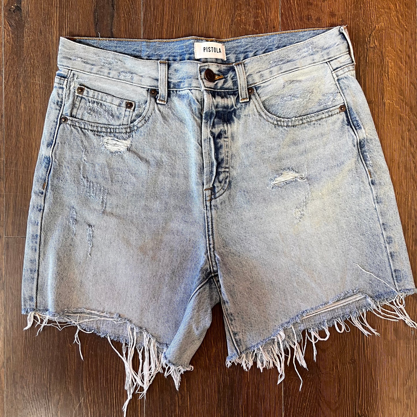 PISTOLA HIGH RISE VINTAGE SHORTS SZ 29/8