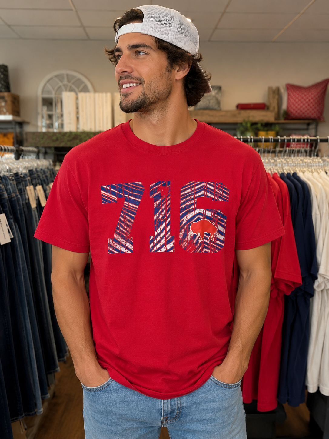 🆕 Comfort Colors Zumba 716 Graphic tee-True Red SZ MED