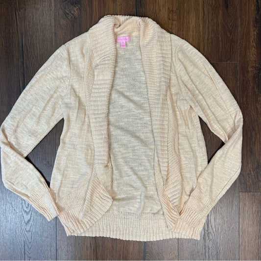 Lilly Pulitzer Amalie Open Front cardigan SZ XL