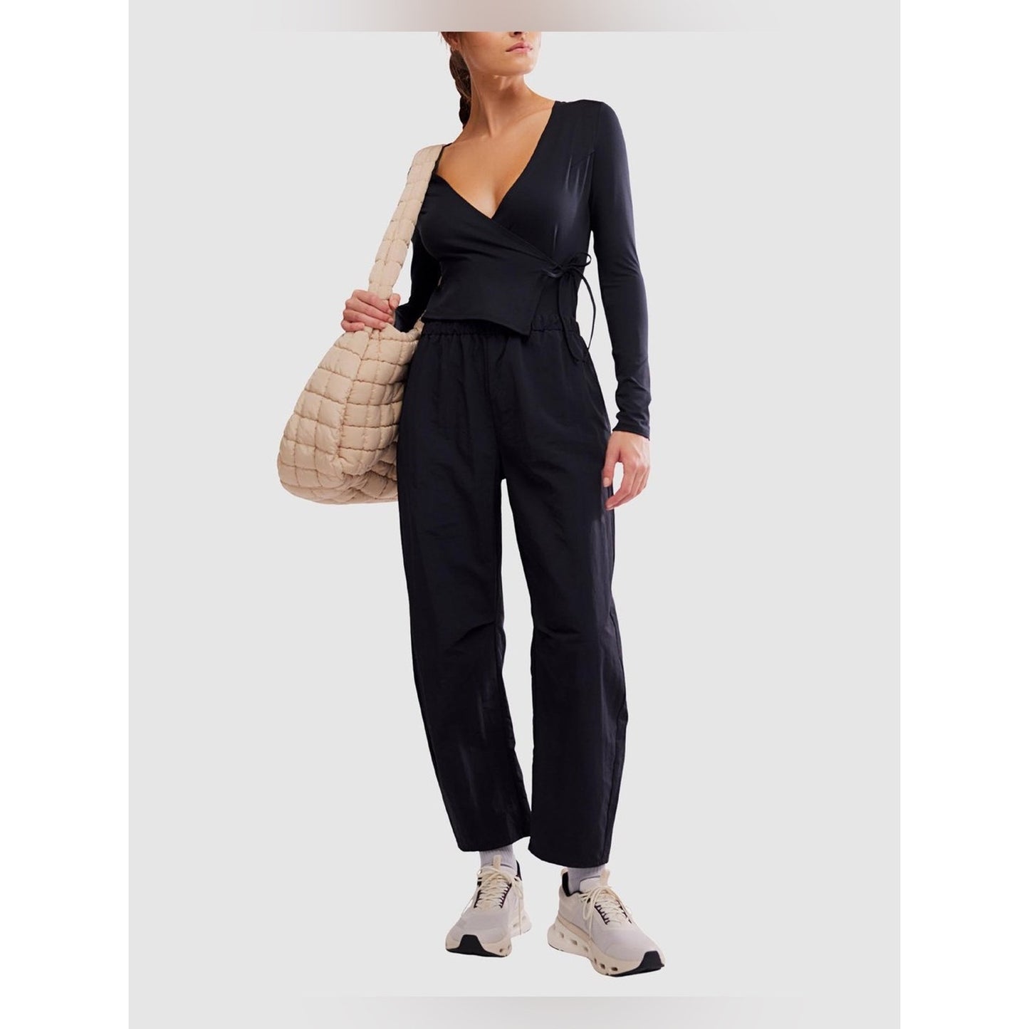 🆕 Free People Movement All For Love One Jumpsuit NWT SZ SM