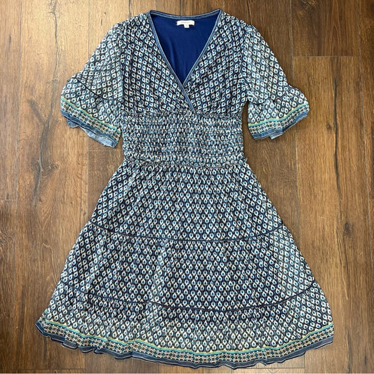 Max studio smocked waist dress SZ XS