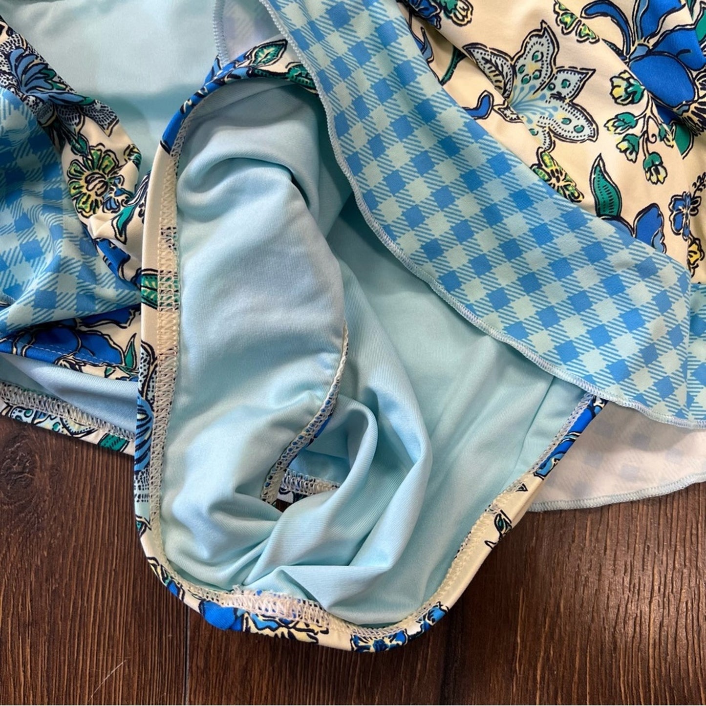 Lands’ End two-piece bikini SZ 6