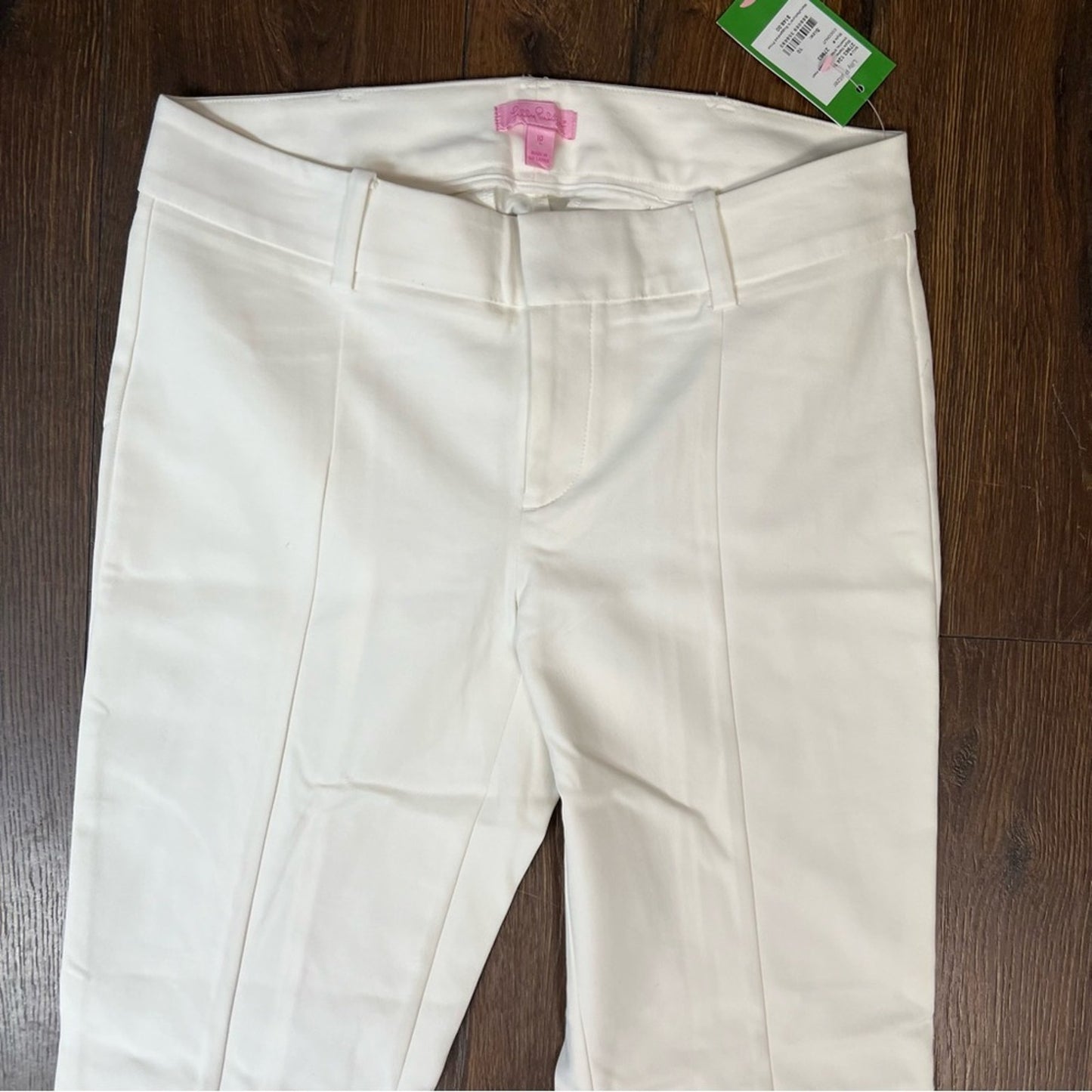 🆕 Lilly Pulitzer Chantel stretch dinner pants in coconuts SZ 10