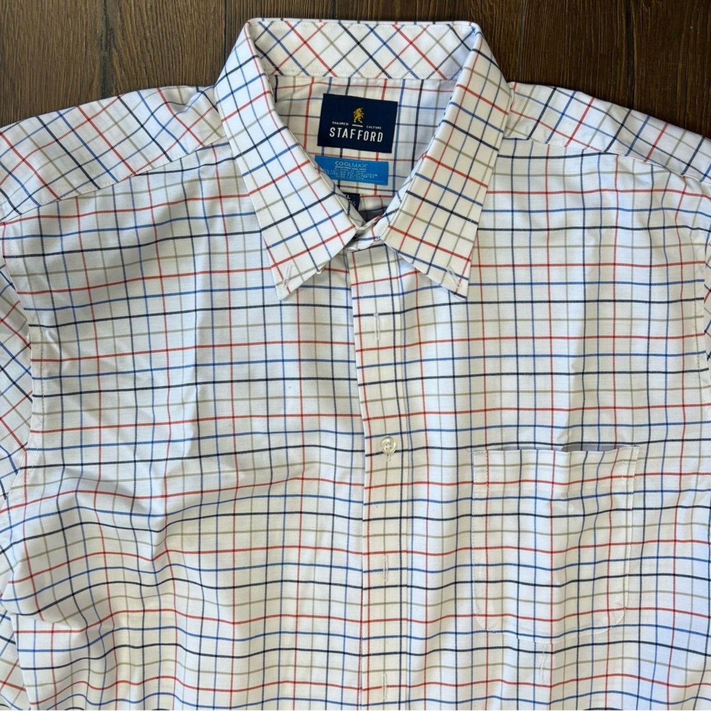 Stafford CoolMax button-down SZ XL
