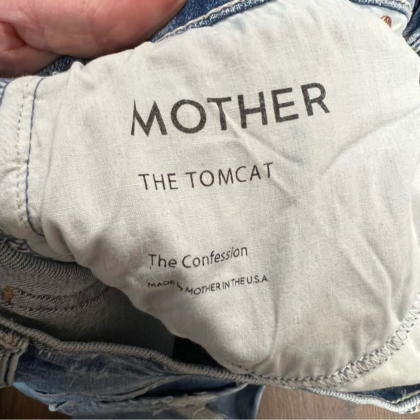 MOTHER SUPERIOR The Tomcat - The Confession light wash distressed SZ 25/0