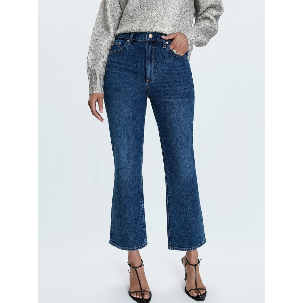 🆕 PISTOLA Ally High-Rise Cropped Flare Jeans- Victory SZ 27