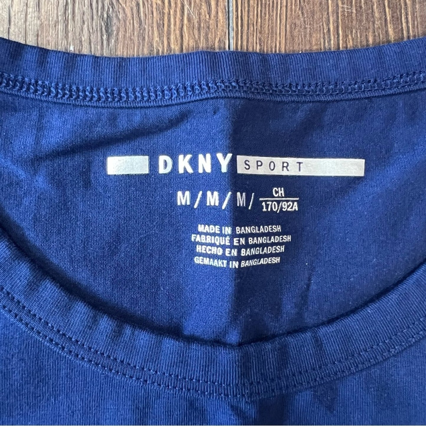 DKNY blue T-shirt dress SZ MED