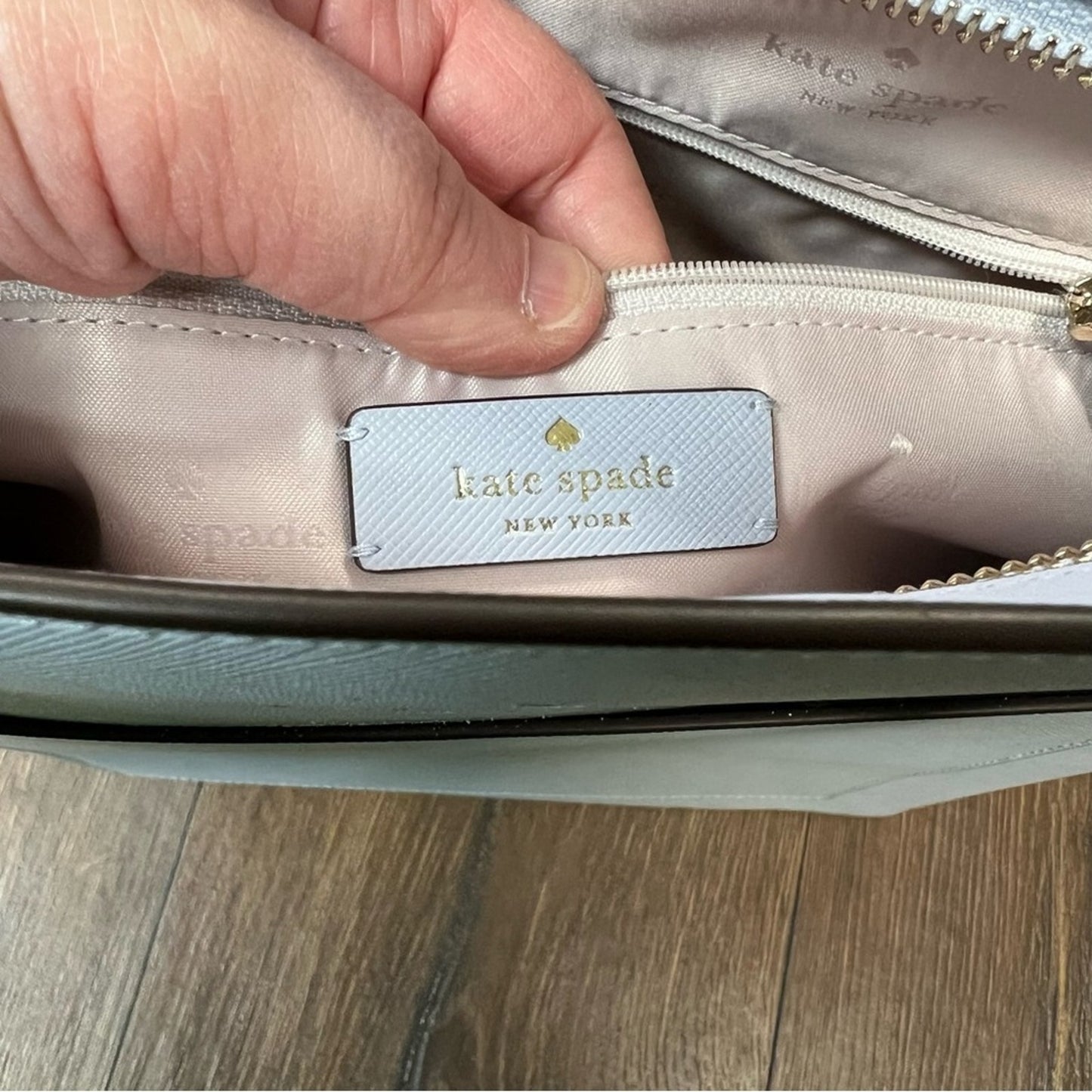 Kate Spade New York daily tote (pale hydrangeas)