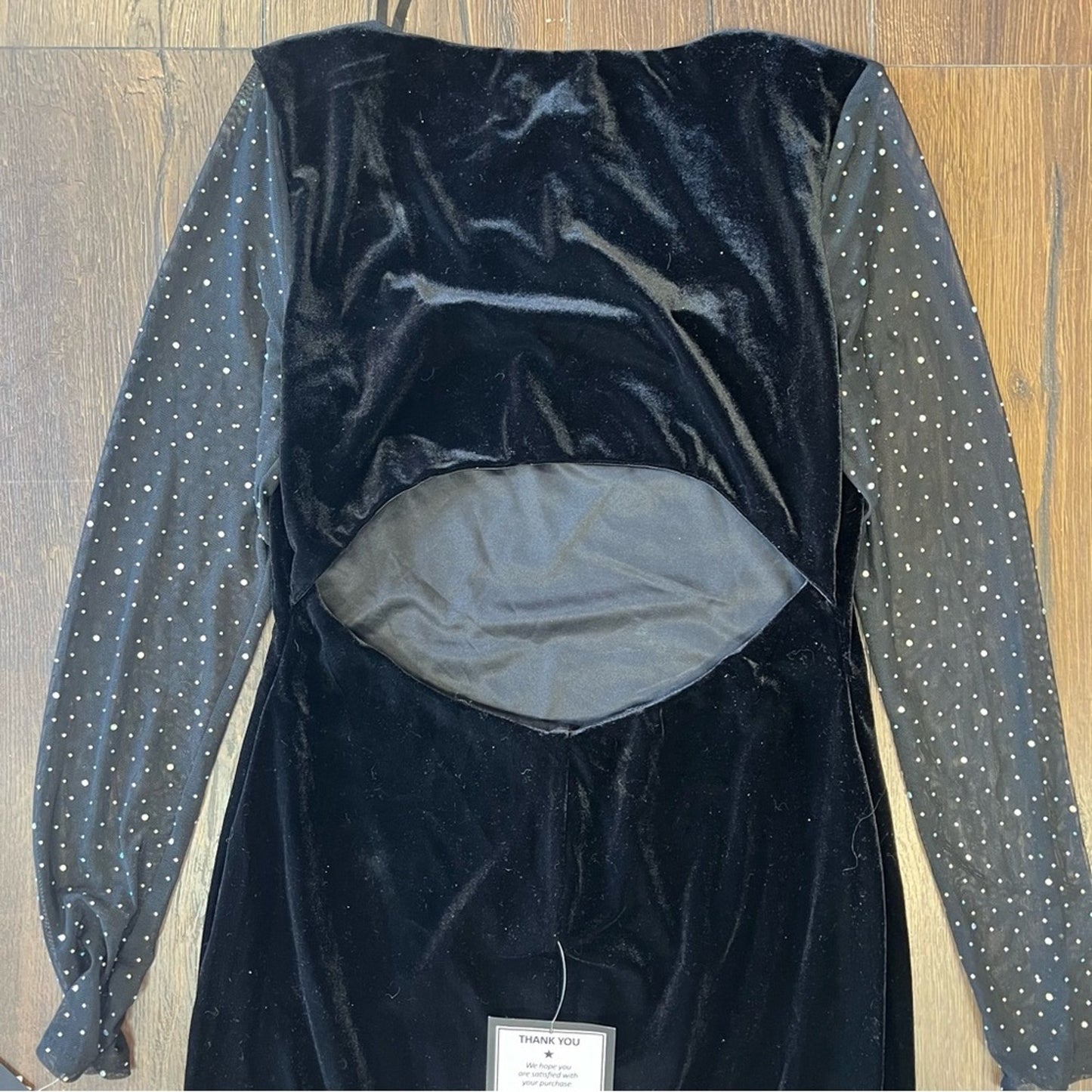 🆕 City Triangle Velvet Embellished Sheath Dress SZ XL