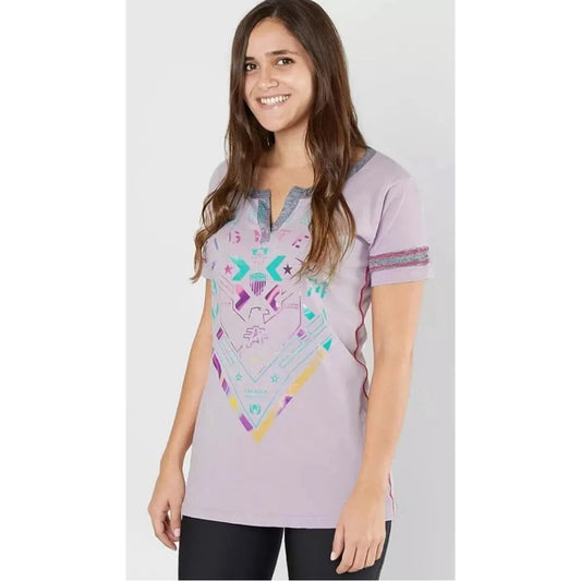 AMERICAN FIGHTER Light Purple Callaway T-Shirt SZ MED