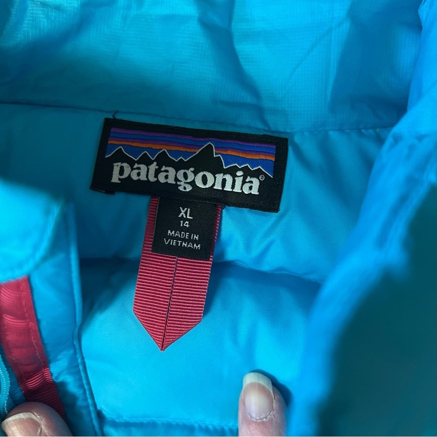 Patagonia down sweater vest SZ 14/YXL
