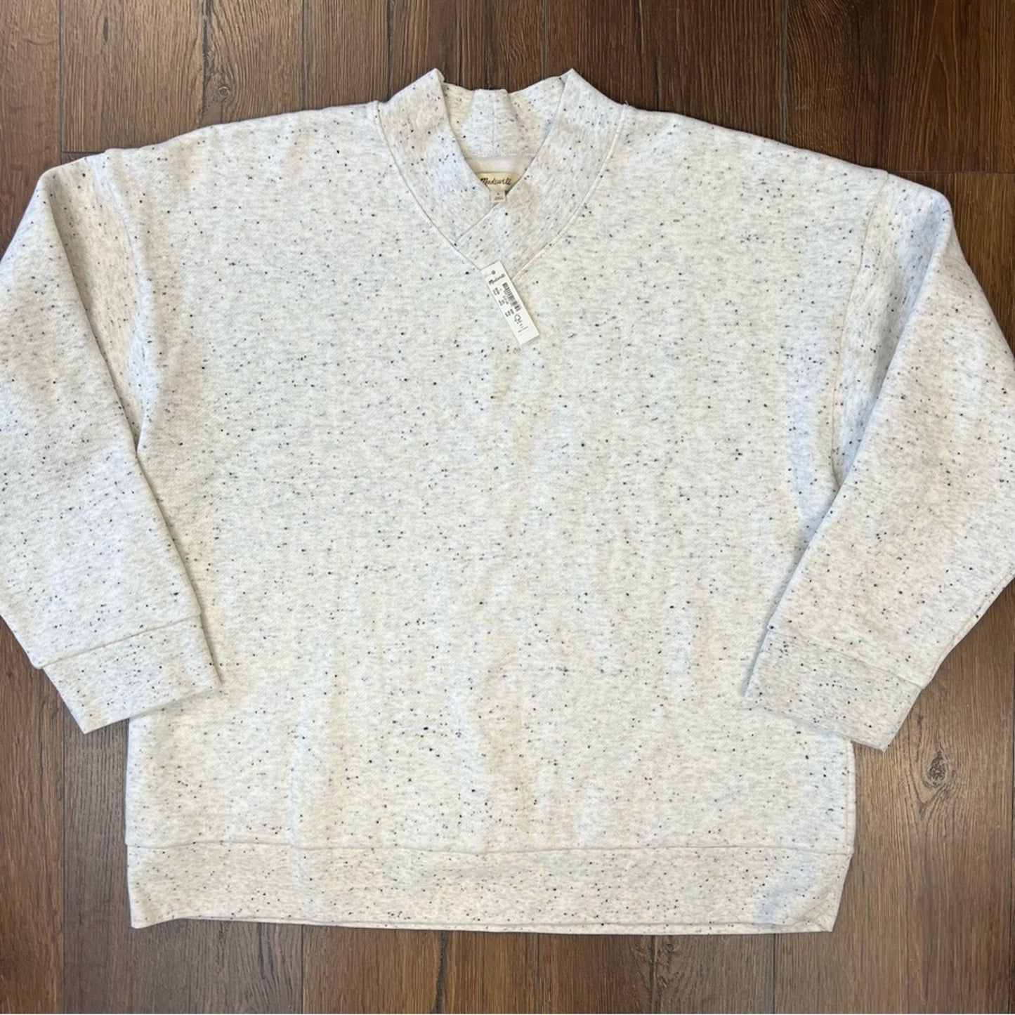 🆕 Madewell MWL Betterterry V-Neck
Sweatshirt SZ LG