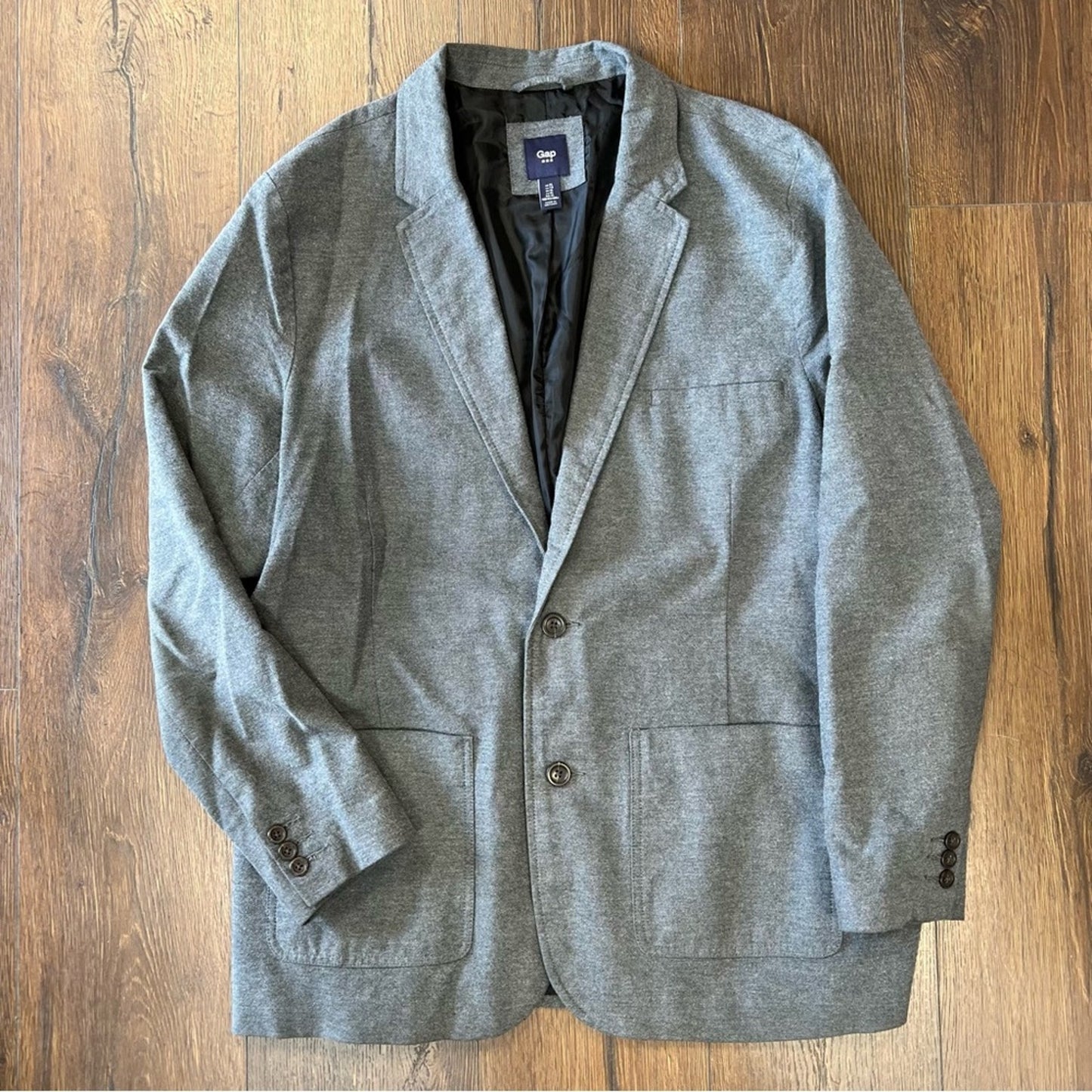 Men’s Gap grey lined blazer SZ XL