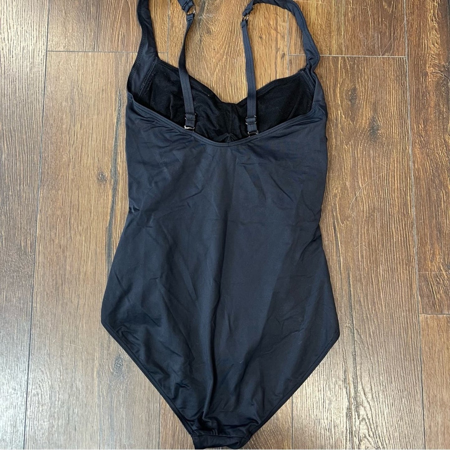 Sunseeker black one piece swimsuit SZ D