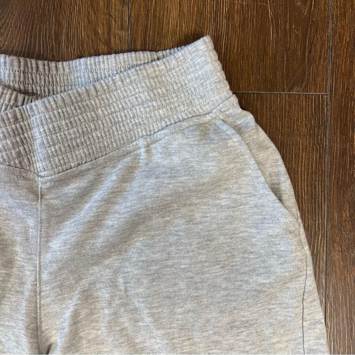 Mono B gray v front shorts SZ LG