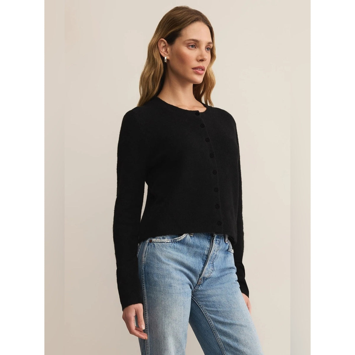 🆕 Z Supply Black Medina Cozy Cardigan NWT SZ SM