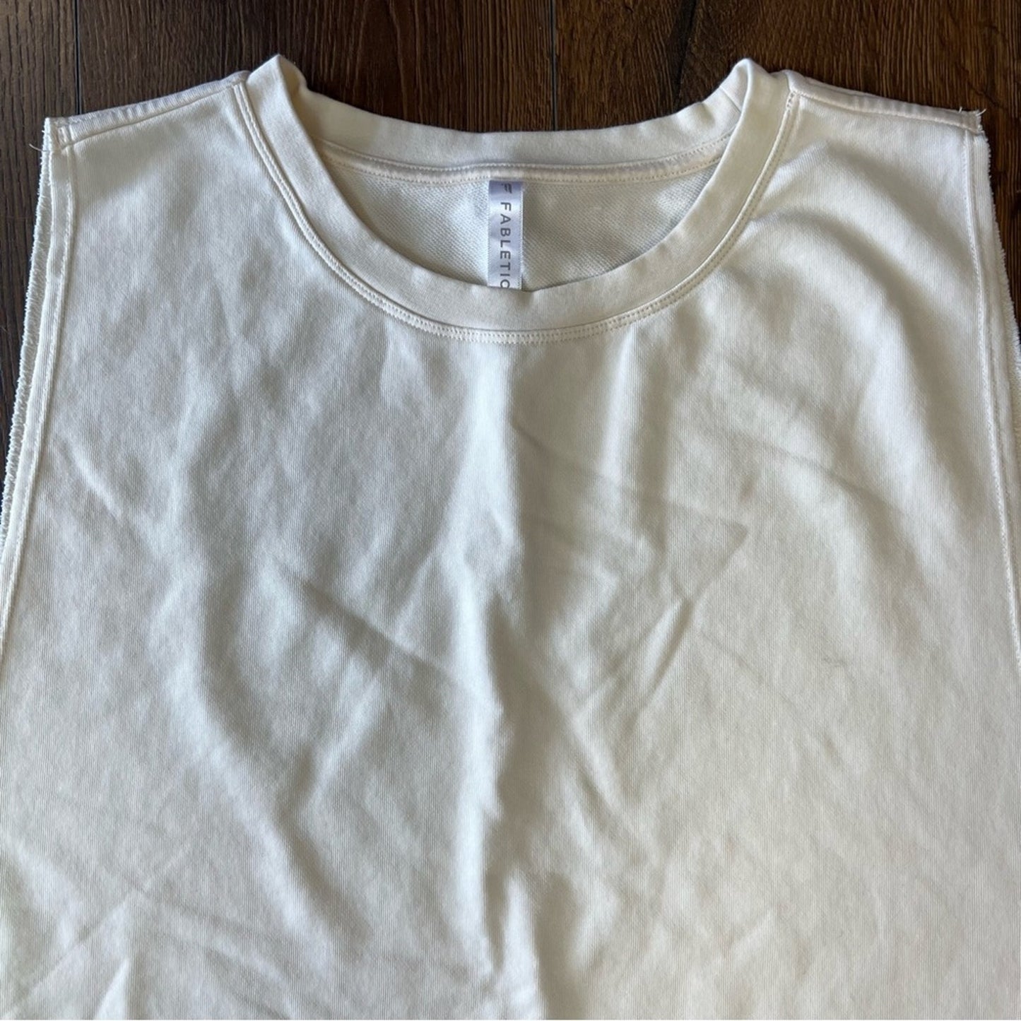 Fabletics oversized Terry tank SZ LG