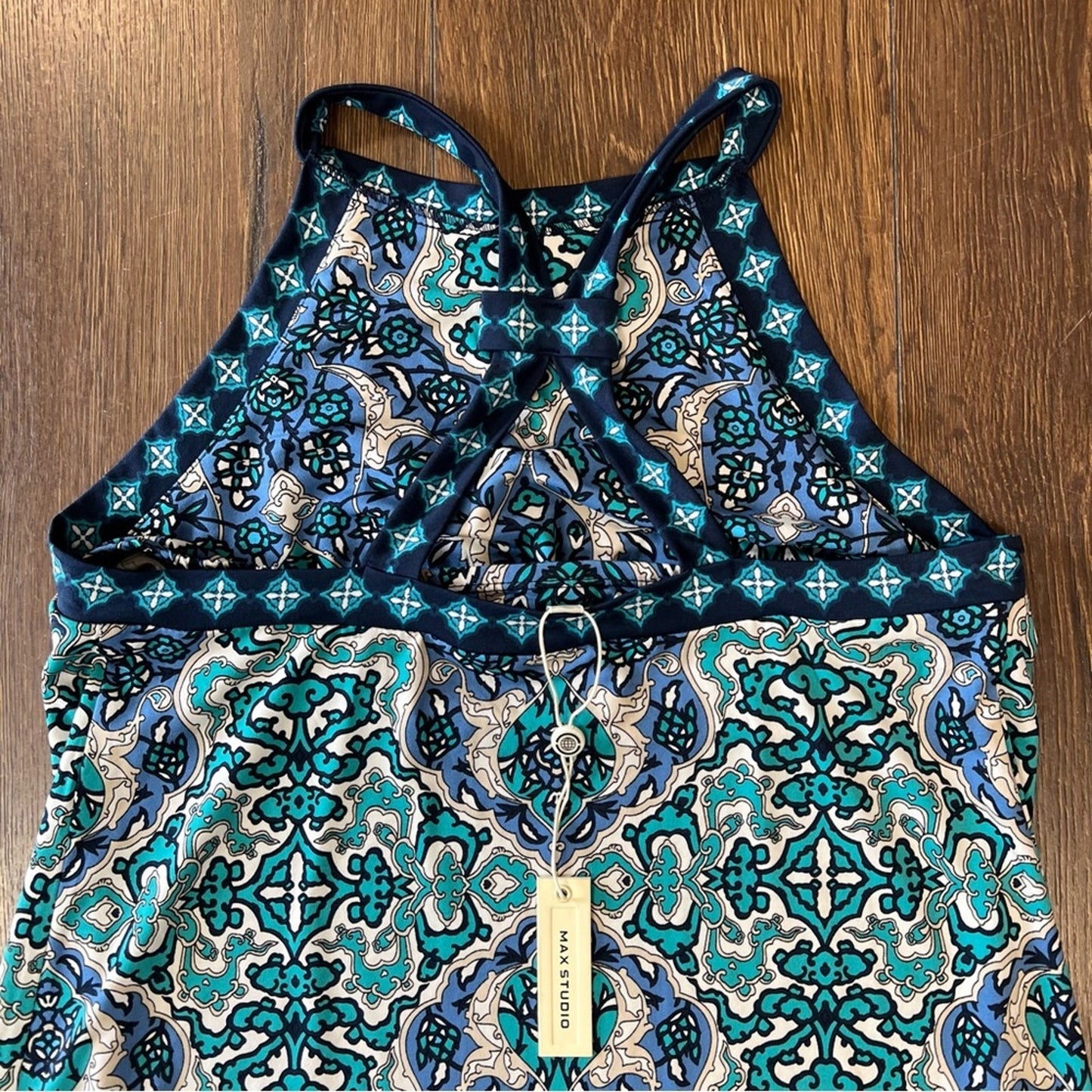 🆕 Max Studio graphic dress SZ MED