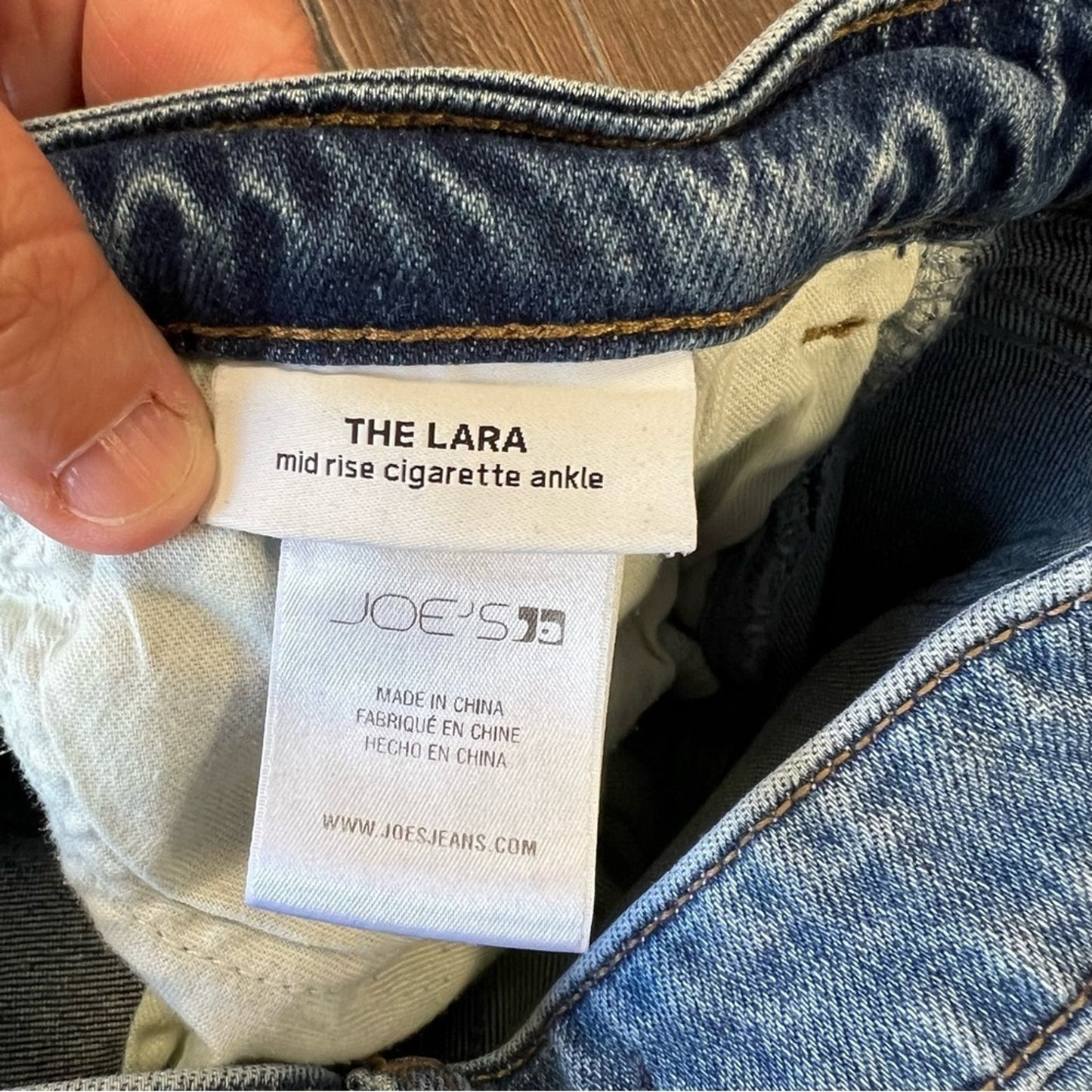 Joes Jeans Lara Mid-Rise Ankle SZ 29/8‎