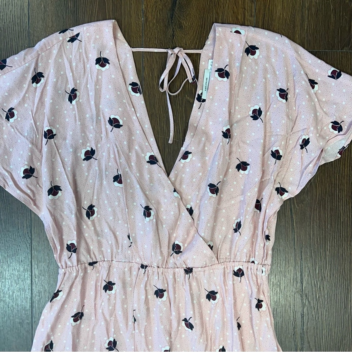 Paris Atelier pink floral dress SZ 12