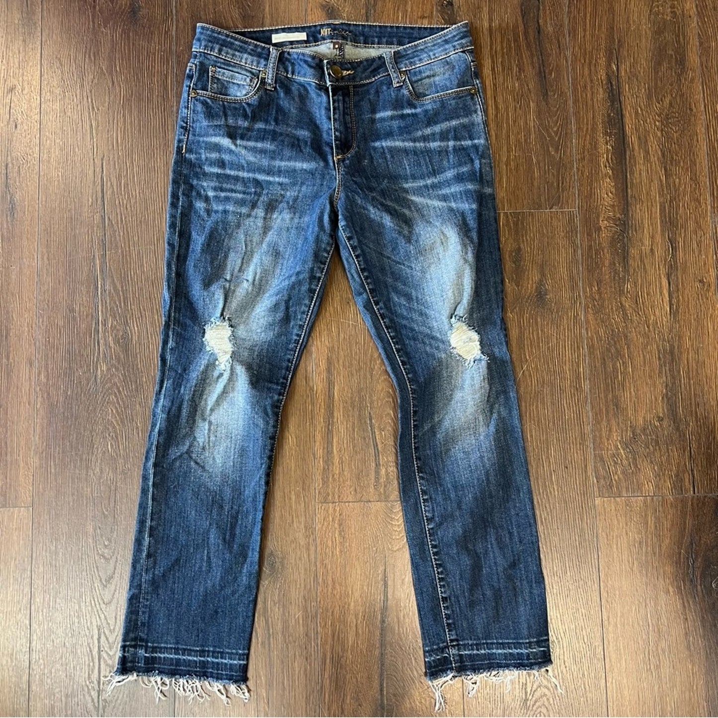 Kut from the kloth reese ankle straight leg SZ 8