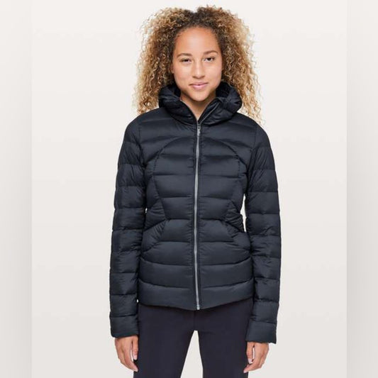 Lululemon Pack It Down Jacket Black Night SZ 2