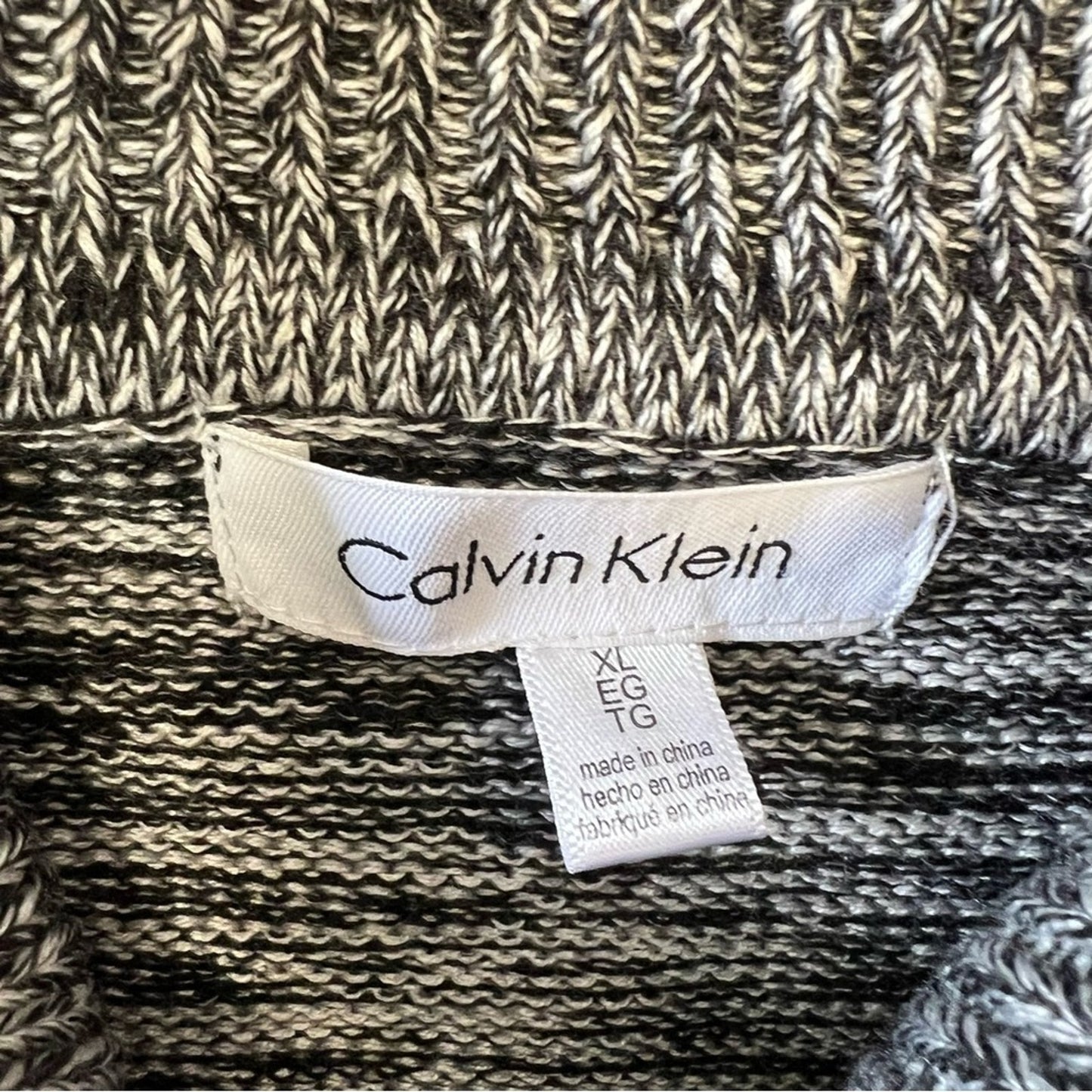 Clavin Klein cowlneck sweater SZ XL