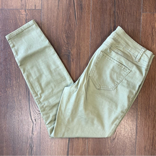 Artisan Olive skinny leg pants SZ 4