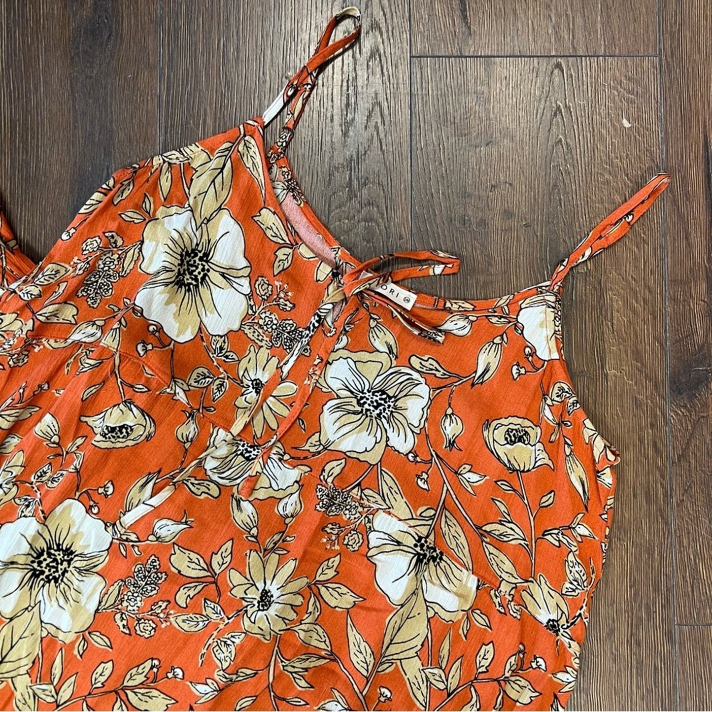Kori America Tiered Maxi Dress SZ S/M