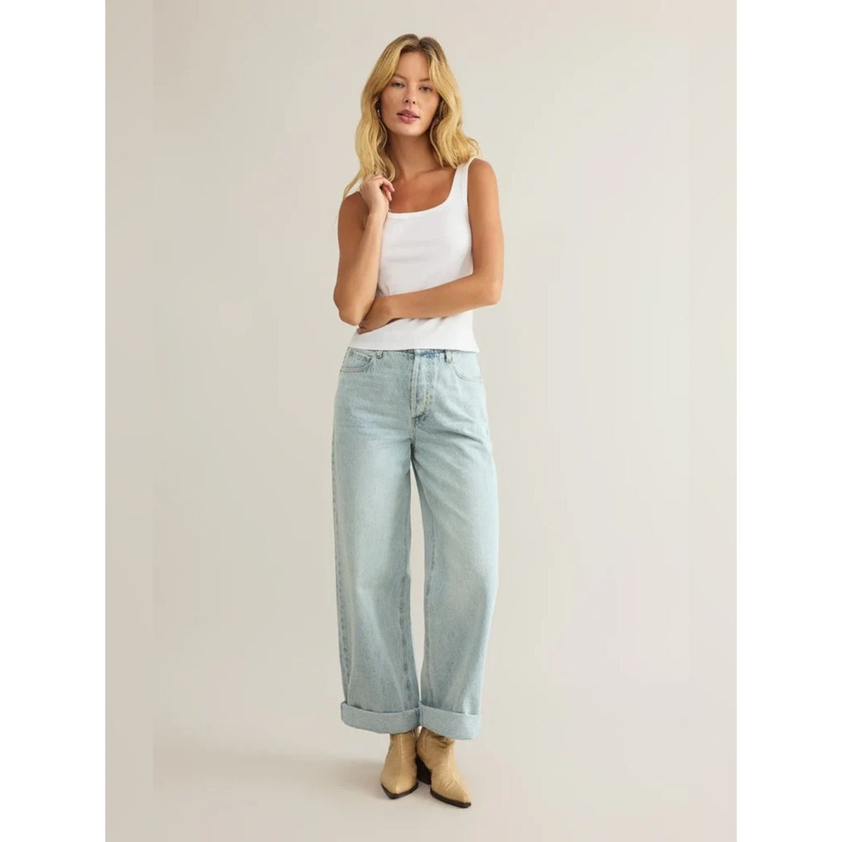🆕 Z Supply Lou Denim Wide Leg Jeans SZ 29
