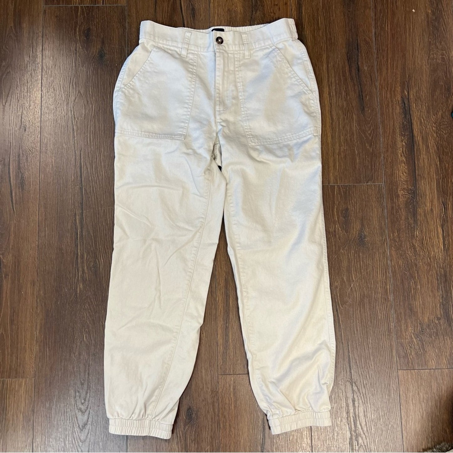 Gap elastic waistband chino joggers SZ SM