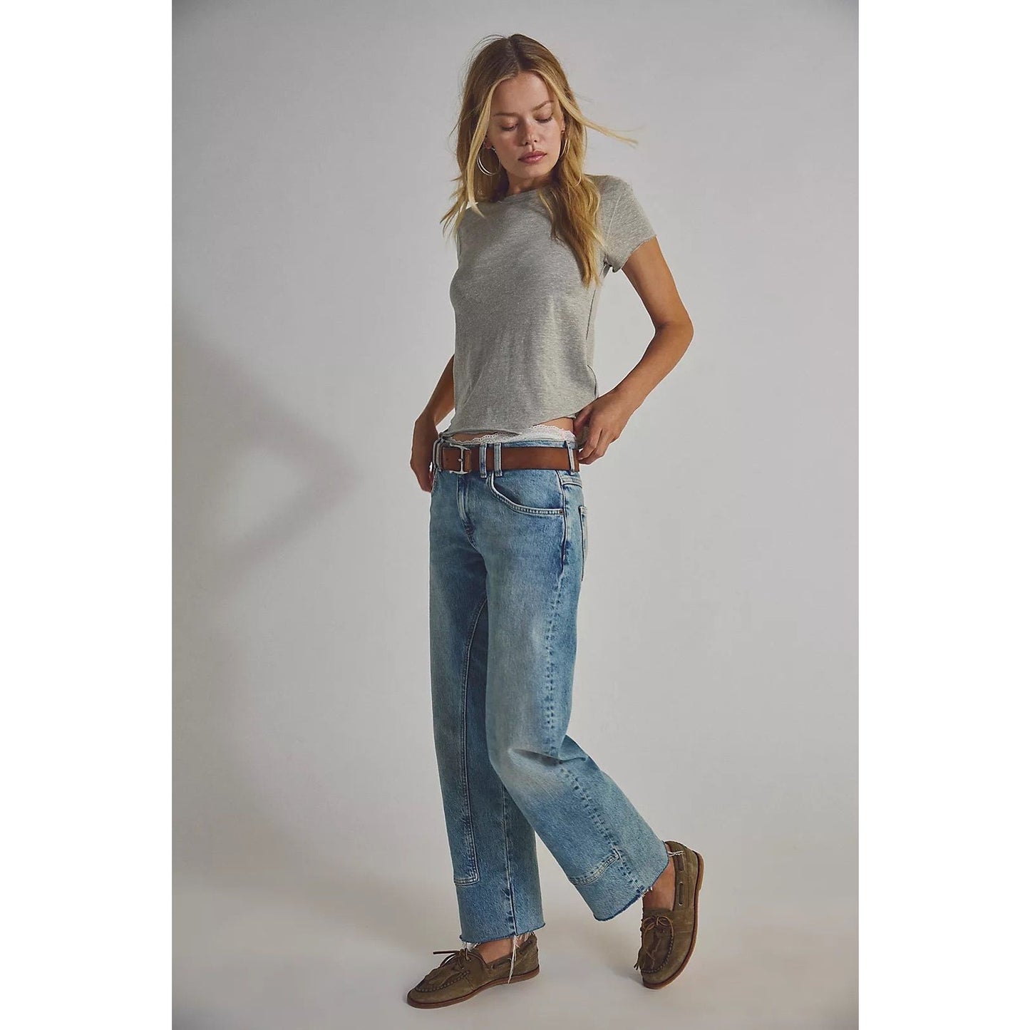 NWT We The Free Risk Taker Mid-Rise Jeans SZ 25