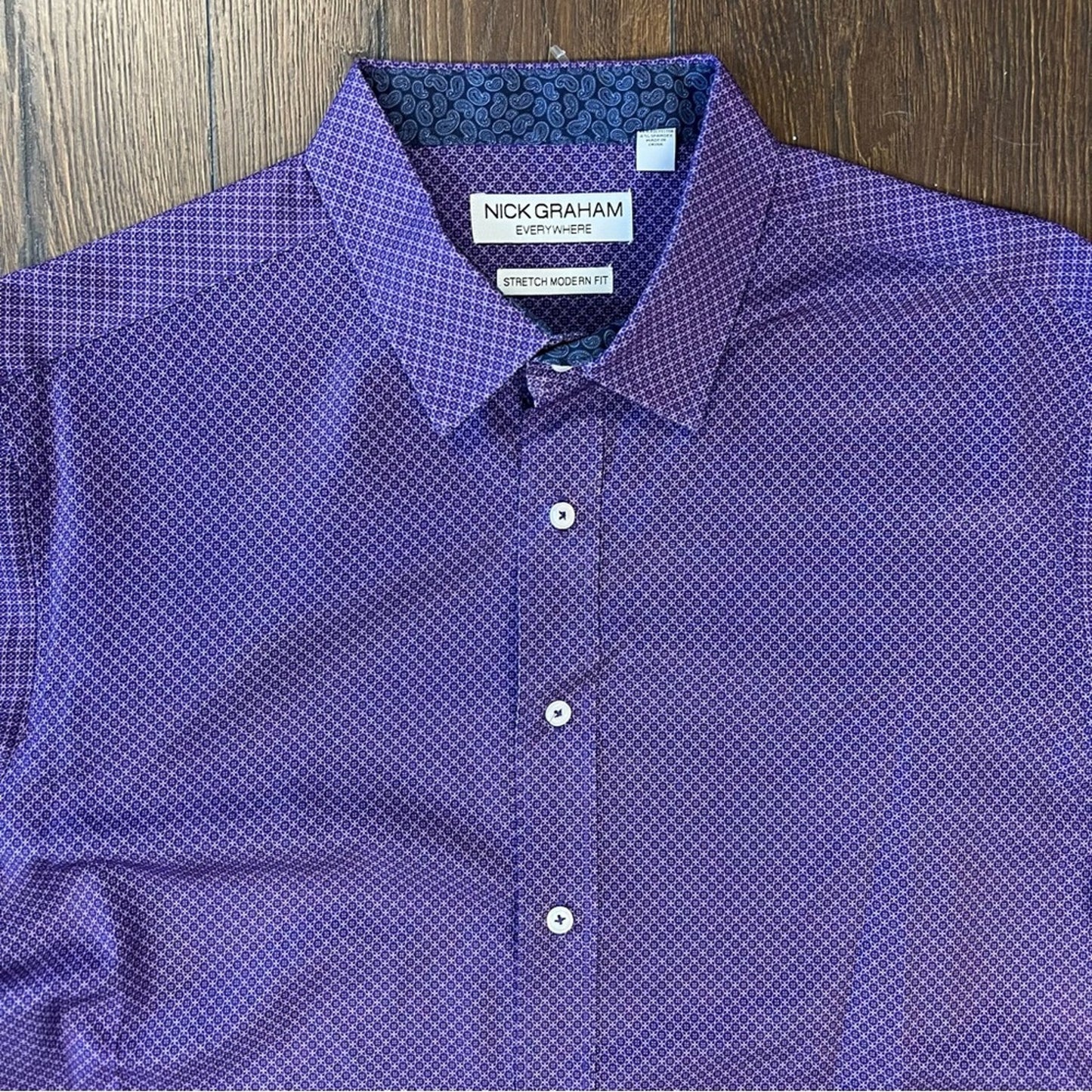 Nick Graham Modern Fit Shirt SZ XL