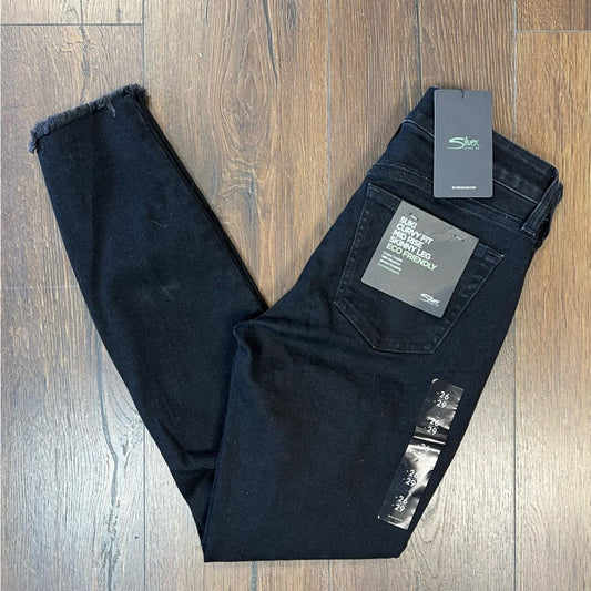 NEW Silver Jean suki black skinny jeans SZ 26/2