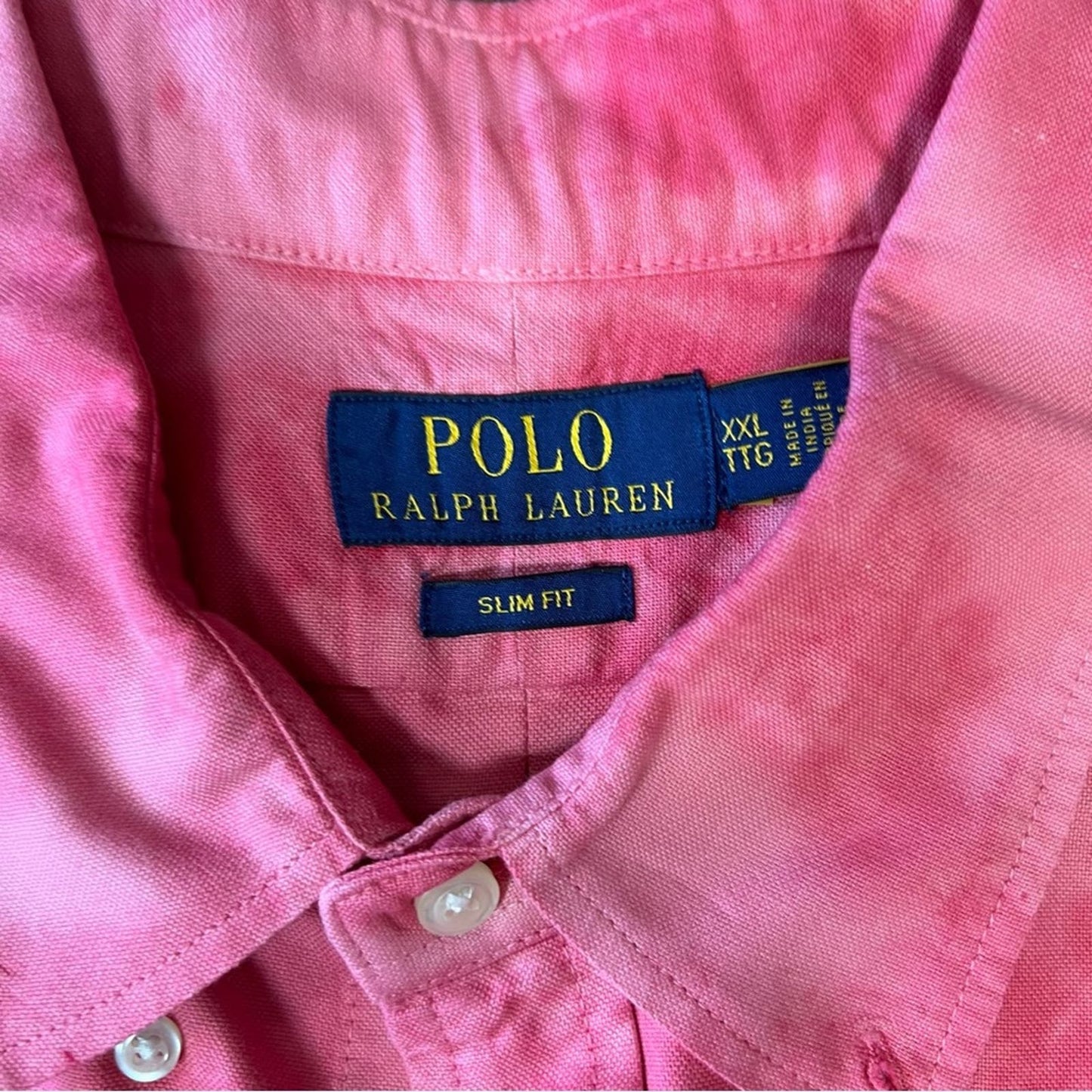 Polo Ralph Lauren the dye slim fit button down SZ XXL