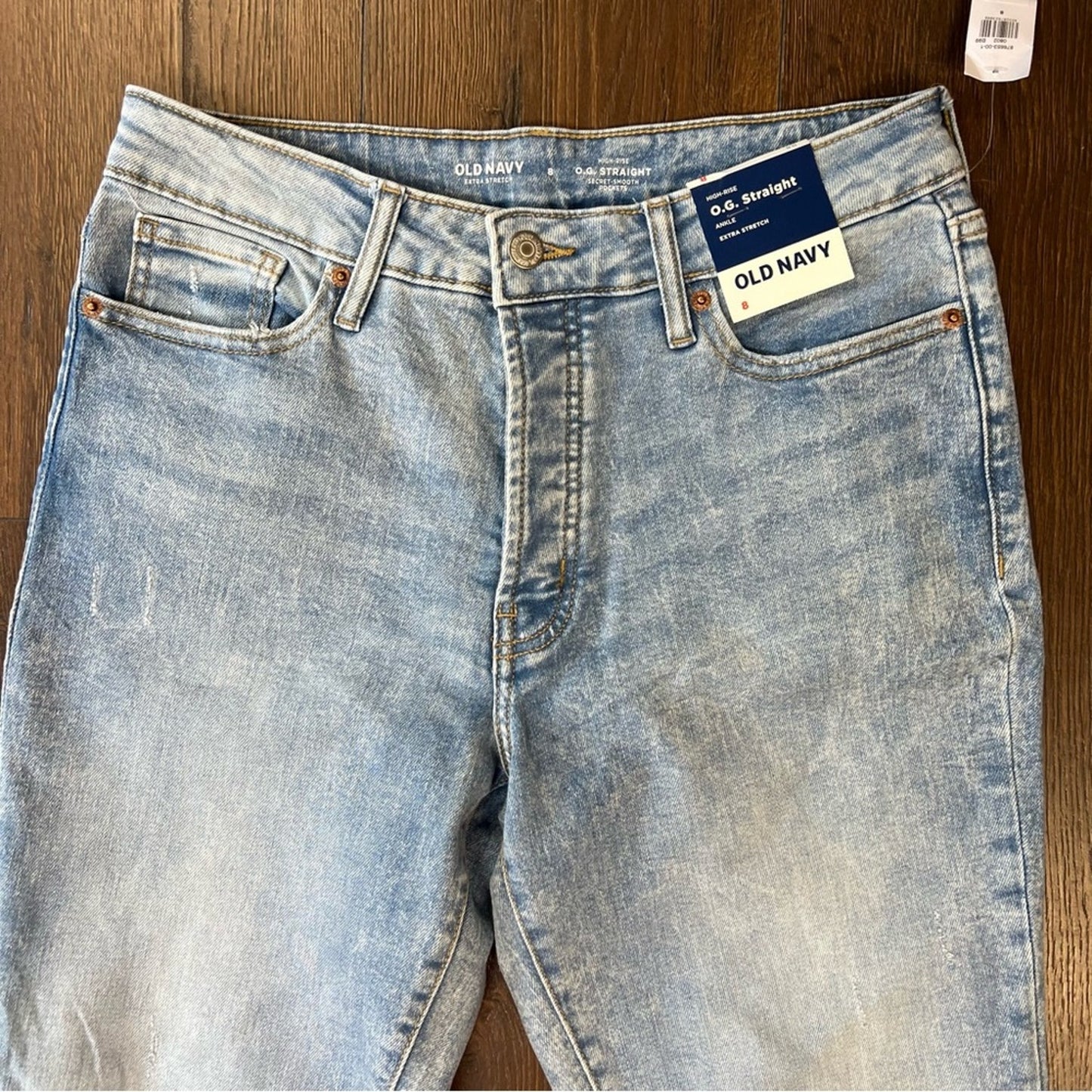 NEW Old navy O.G. straight leg jean SZ 8