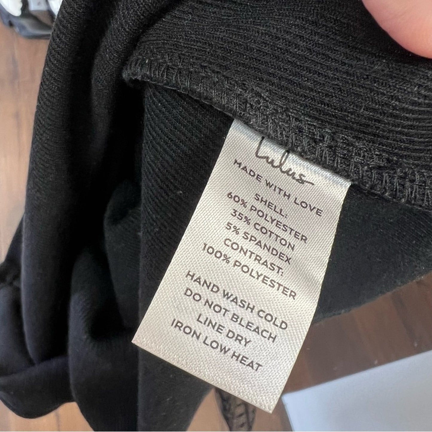 Lulu’s Try To Keep Up Black Mesh Balloon Sleeve Mock Neck Top SZ LG