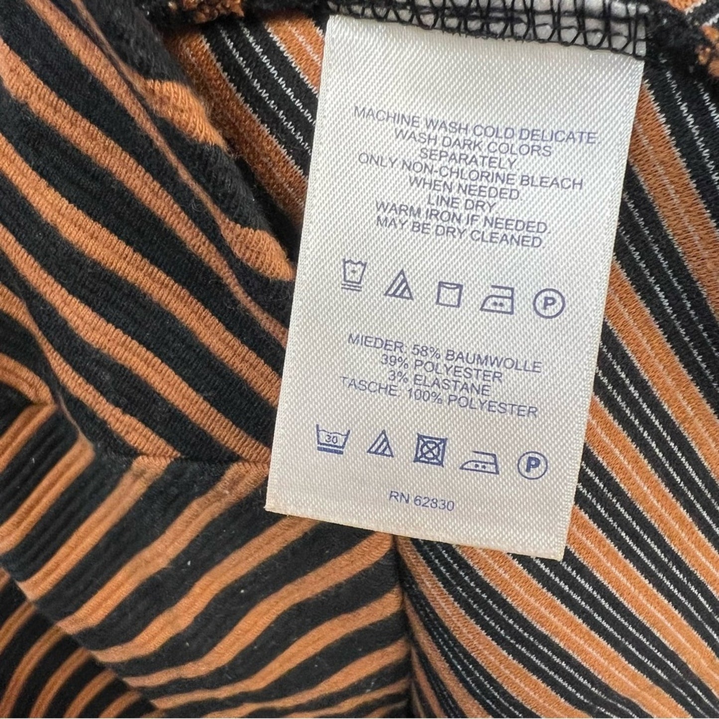 Lands’ End striped dress SZ 8P