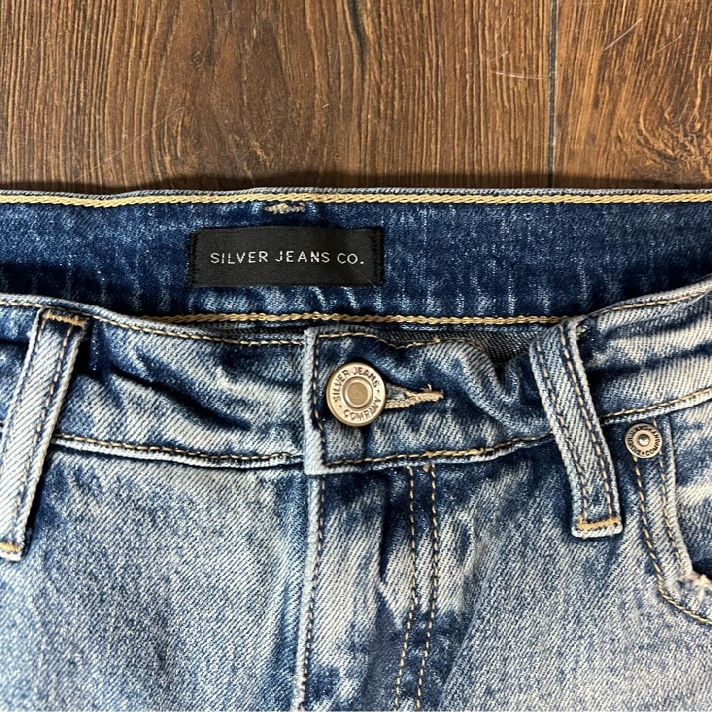 Silver‎ Jeans Highly Desirable Blue Jean Trouser SZ 31