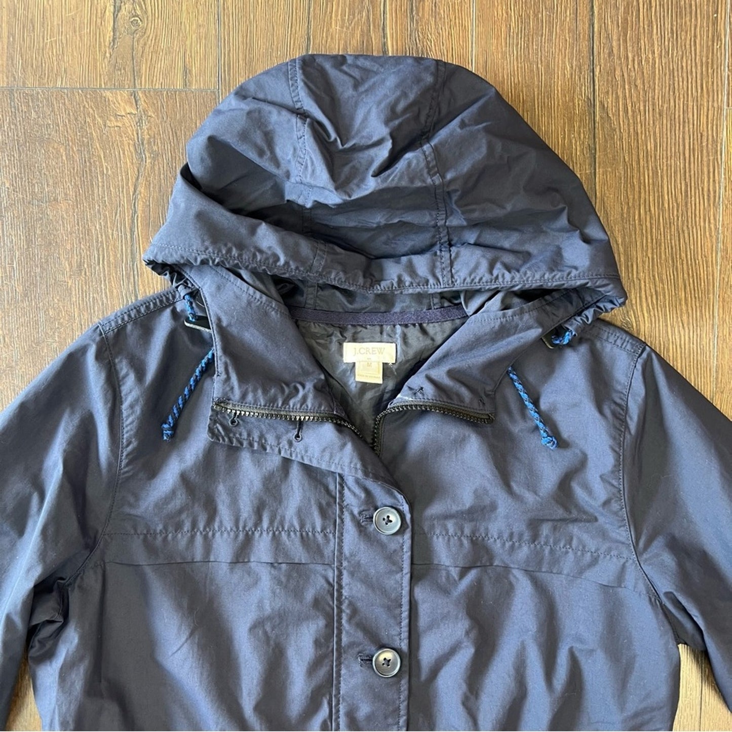 J.Crew factory rain jacket SZ MED