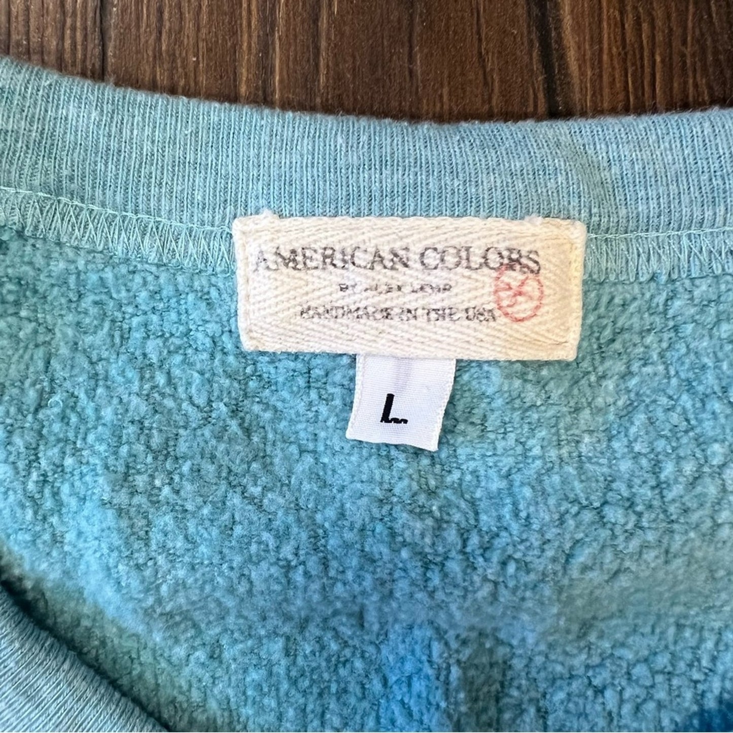 American colors crewneck sweatshirt SZ LG