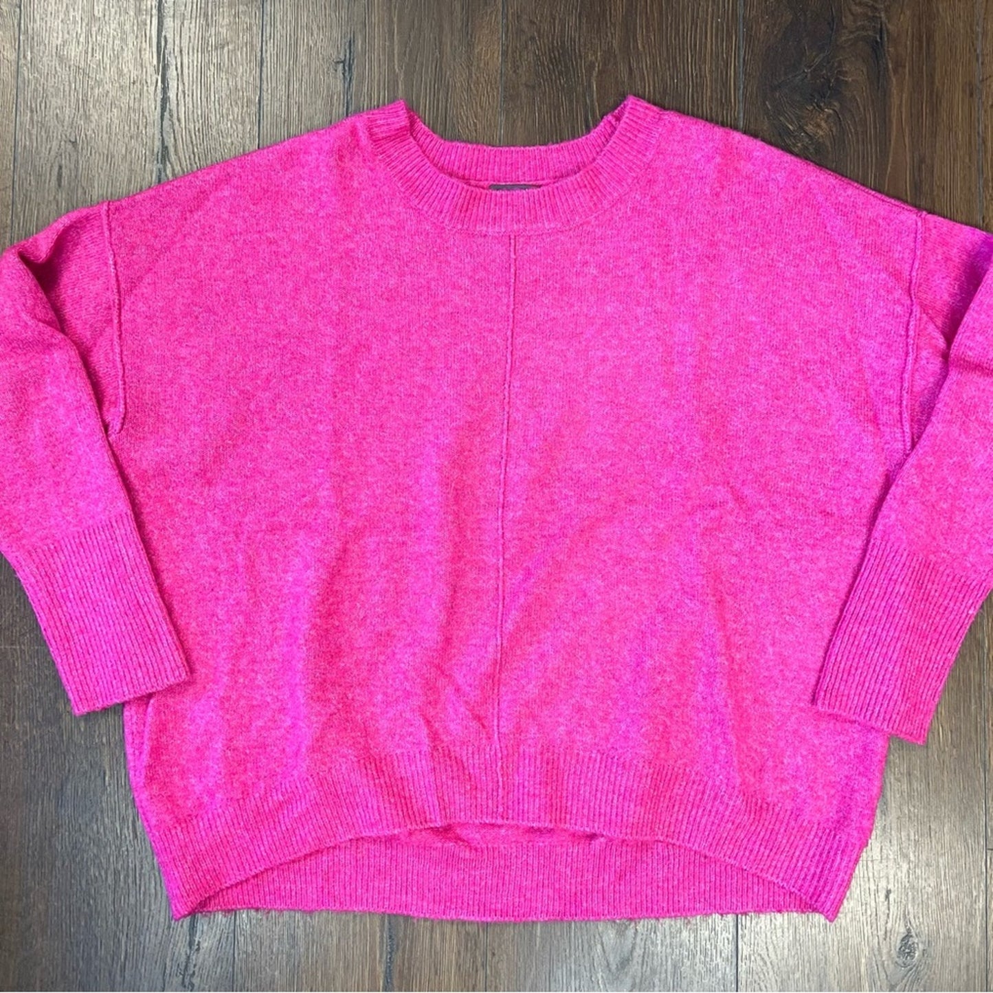 Vince Camuto, pink crewneck sweater SZ LG