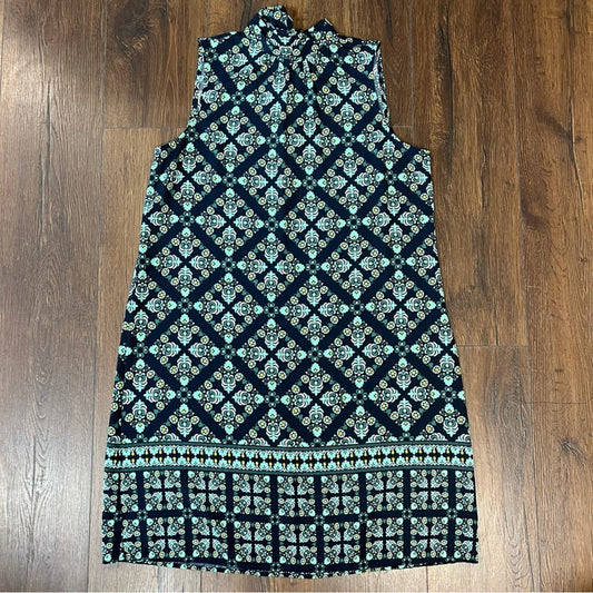 Ann Taylor Factory back tie shift dress SZ LG