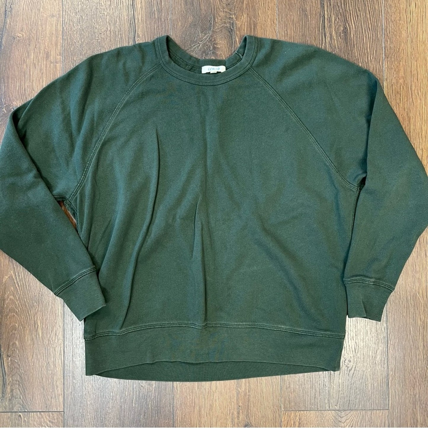 Leallo French terry crewneck SZ SM