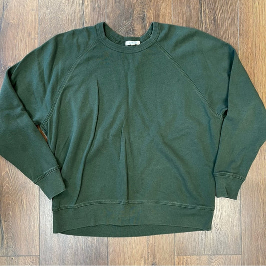 Leallo French terry crewneck SZ SM