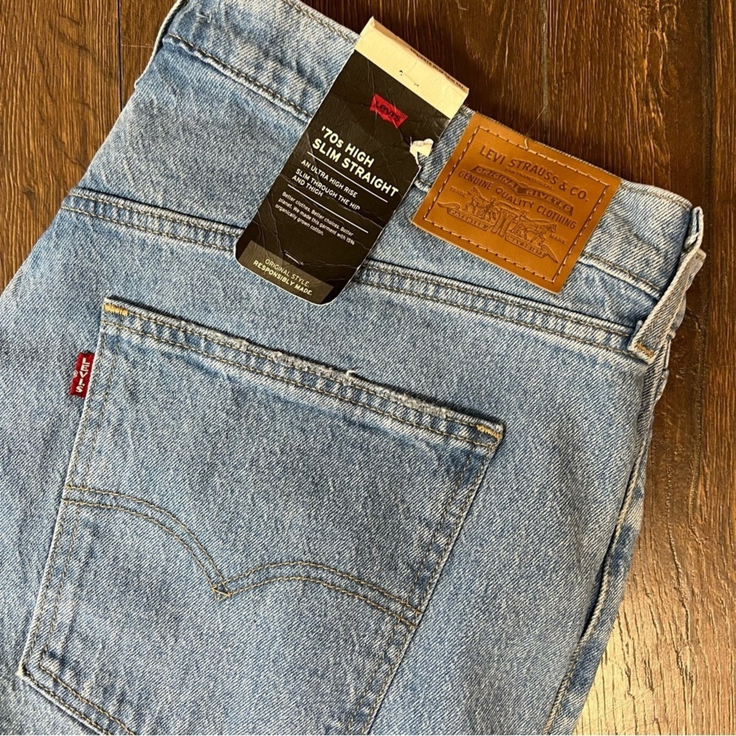 🆕 Levi's‎ 70s High Slim Straight Marin Park SZ 18W