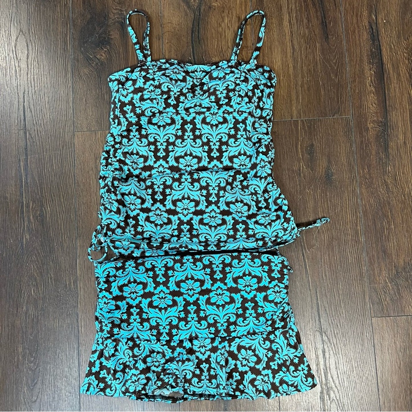 Lands’ end two piece tankini SZ 4/6